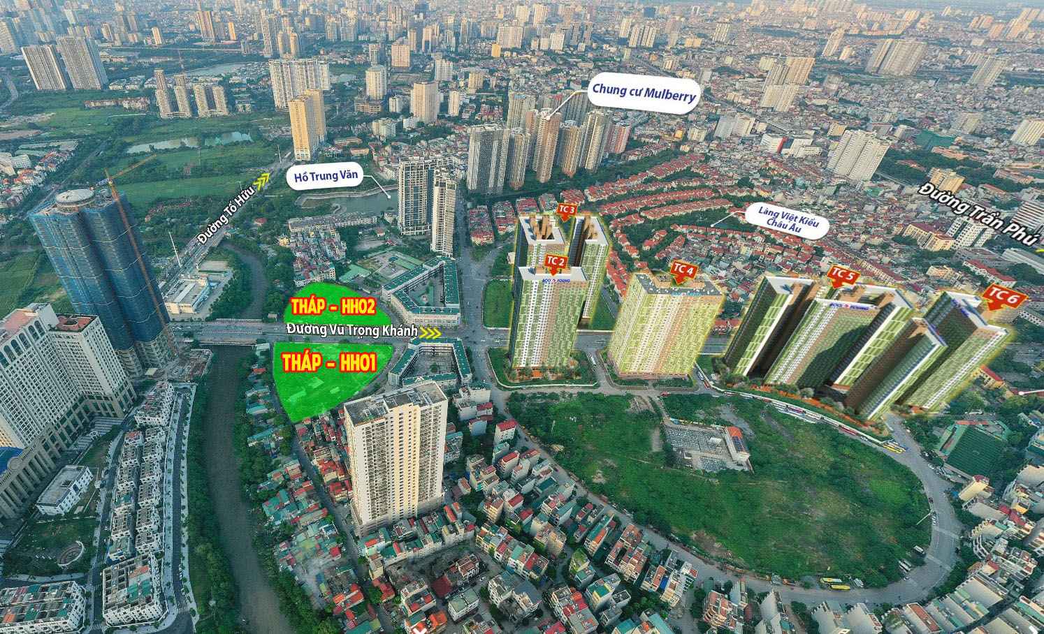 VỊ TRÍ CHUNG CƯ KEPLER LAND